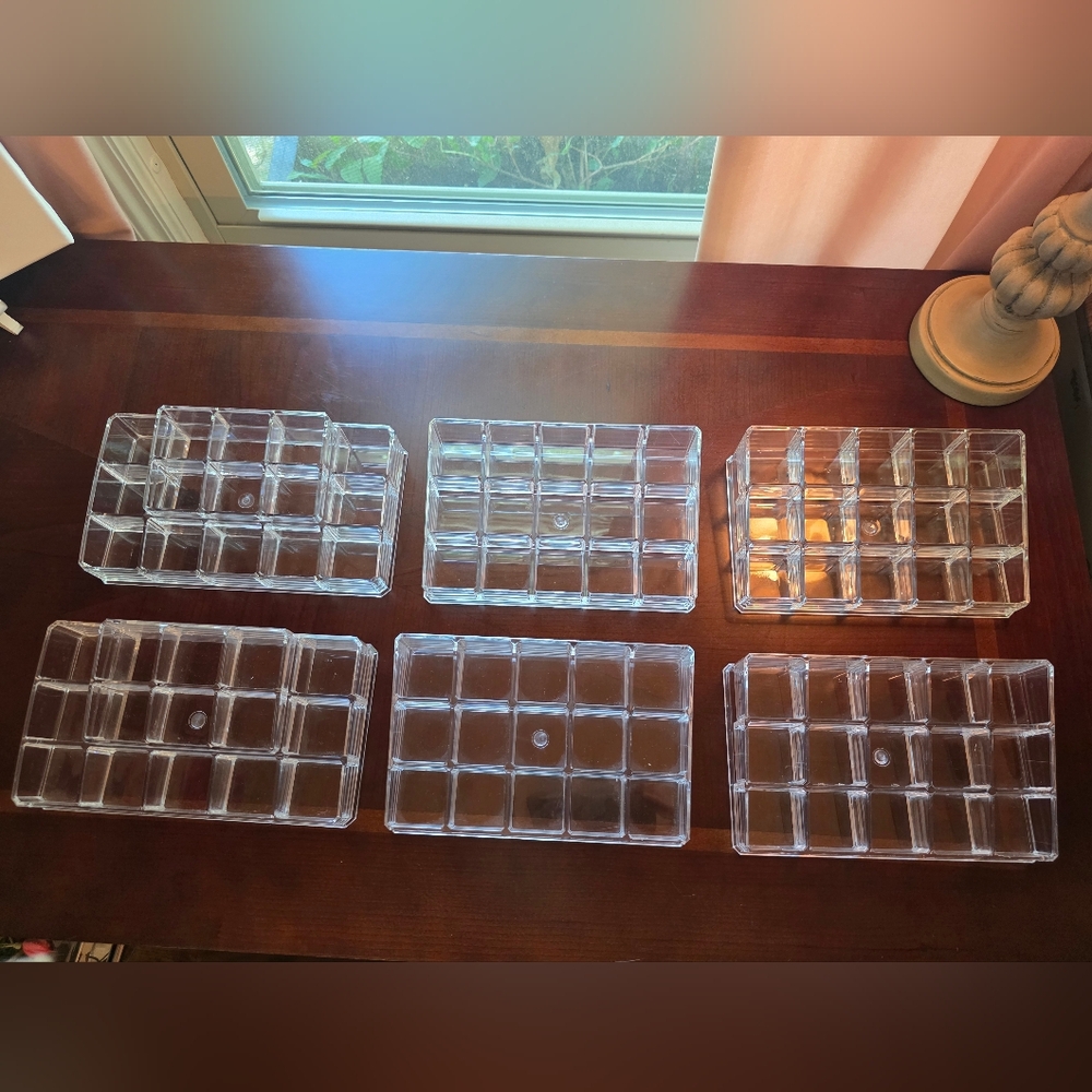 Clear Acrylic Nail Polish  Organizers